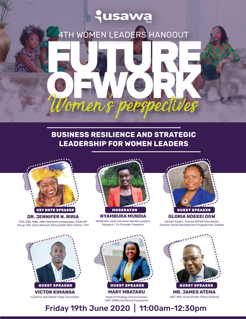Future Of Work: Women's Perspectives - (Part 1) Business Resillience and Strategic Leadership for Women Leaders